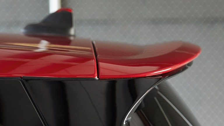 MINI John Cooper Works Clubman – rear spoiler – red